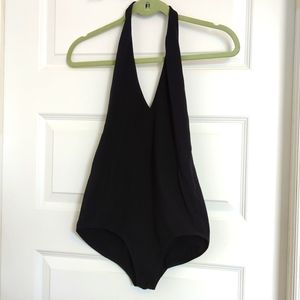 AMERICAN APPAREL | halter body suit